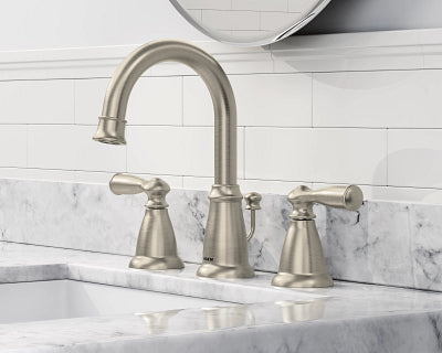 Moen Banbury Two-Handle High Arc Bathroom Faucet