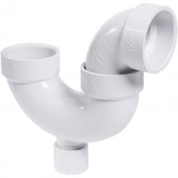 Genova Products PVC DWV Fittings P-Trap W/Cleanout