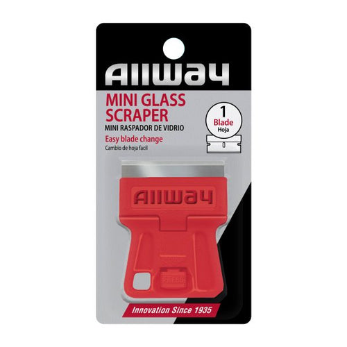 Allway (GSM) Mini Glass Scraper, 1 Blade