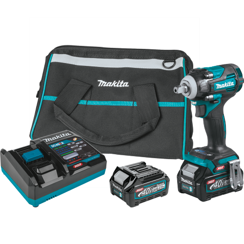 Makita GWT05D 40V max XGT® Brushless Cordless 4‑Speed 1/2