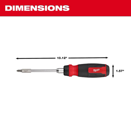 Milwaukee 14-in-1 Ratcheting Multi-Bit Screwdriver
