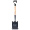 Truper 31176 Green Built, Square Point Shovel, 28 Poly D Wood Handle
