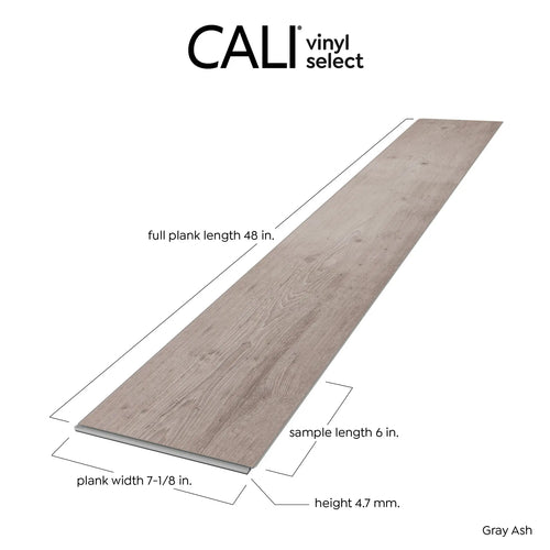 Cali Flooring Gray Ash Vinyl Flooring