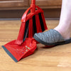 O-Cedar PowerCorner® One Sweep Broom with Step-On Dust Pan