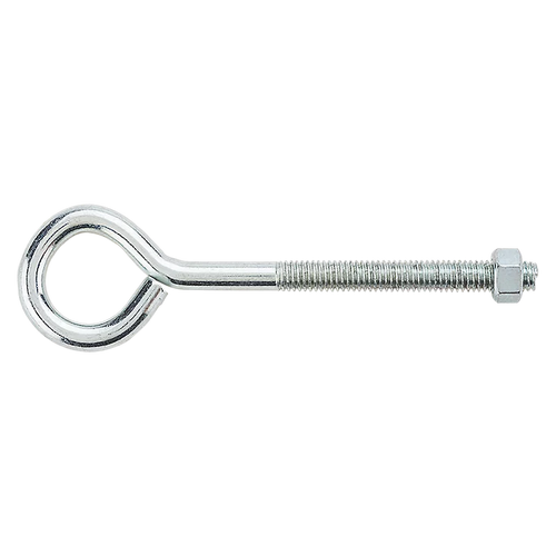 National Hardware Eye Bolt 3/8 x 6, Zinc Plated