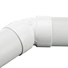 NDS PVC S&D 45° Elbow, 3 in. Hub X Hub