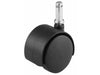 Shepherd Hardware 2-Inch Office Chair Stem Caster, Twin Wheel, 24-Pack