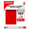 Diablo 9 x 11 320-Grit Sanding Sheets (4-pk)