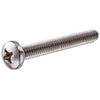 Hillman 18-8 Stainless Steel Pan Head Phillips Machine Screw #6-32 x 1/2