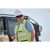 Milwaukee Wrap Around Safety Glasses - Red Mirrored Anti-Scratch Lenses