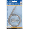 Hillman Distinctions Floating Mount House Number 6 Nickel (5)