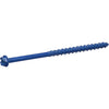 Hillman Blue Slotted Hex Washer-Head Tapper Concrete Screw Anchor(3/16x 3-3/4)-100 pc