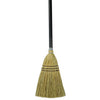 Rubbermaid Lobby Corn Broom, Wood Handle, Brown