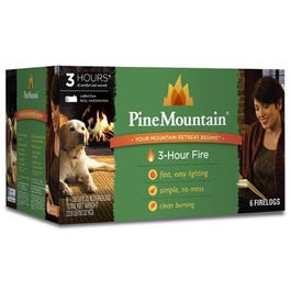 3-Hour Traditional Fire Logs, 6-Pk.