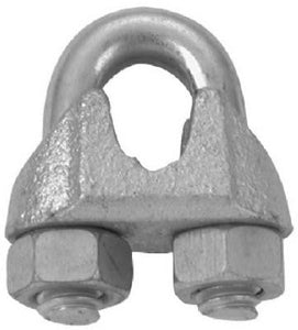 Campbell 5/16" Wire Rope Clip, Electro-Galvanized