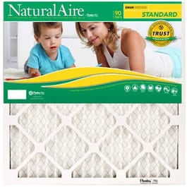 NaturalAire Pleated Air Filter, 23.5 x 23.5 x 1-In.