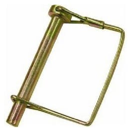 Hitch Pin, Wire Lock, Square, 1/4 x 2-1/2-In., 2-Pk.
