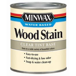 Clear Tint Base Water-Based Interior Wood Stain Qt.