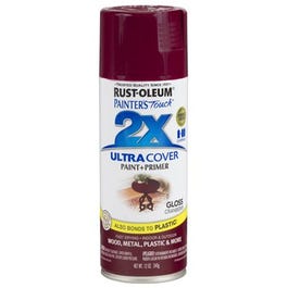 Painter's Touch 2X Spray Paint, Gloss Cranberry, 12-oz.