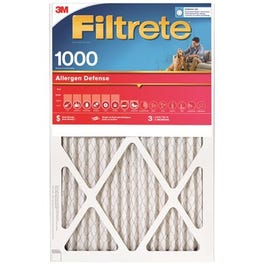 Allergen Defense Red Micro Pleated Furnace Filter, 24x24x1-In.