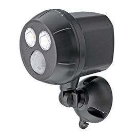 LED Motion-Sensing Spot Light, Ultra Bright, Wireless, 400 Lumens, Brown