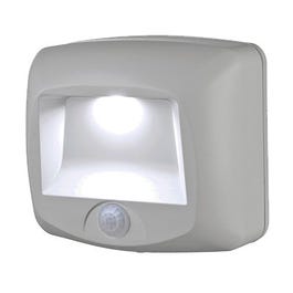 LED Stair & Deck Light, Motion-Sensing, 35 Lumens, White