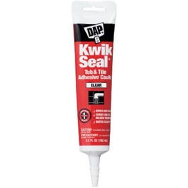 Kwik Seal Tub/Tile Adhesive Caulk, 5.5-oz.