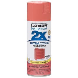 Painter's Touch 2X Spray Paint, Gloss Coral, 12-oz.