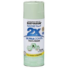 Painter's Touch 2X Spray Paint, Modern Mint Gloss, 12-oz.