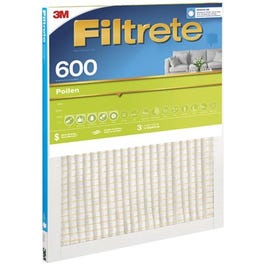 Furnace Filter, Dust Reduction, 3-Month, Green, 14 x 24 x 1-In.
