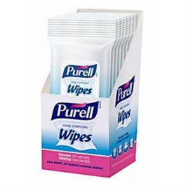 Hand Sanitizing Wipes, 6 x 7-In., 20-Ct.