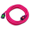 Pro Glo Extension Cord, Pink, 12/3, 50-Ft.