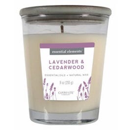Essential Elements Jar Candle, Lavender & Cedarwood, 9-oz.