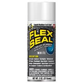 Liquid Rubber Sealant & Coating, White, 2-oz.