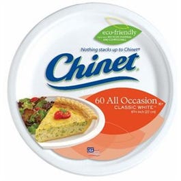 Lunch Plates, White, 8.75-In., 60-Ct.
