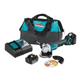 LXT 18-Volt Cordless Angle Grinder Kit, Brushless, 4-1/2-In., 2 Lithium Ion Batteries