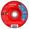 Metal Grinding Disc, Type 27, 5 x 1/4 x 7/8-In.