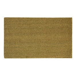 Coir Doormat, Skid-Resistant, 18 x 30-In.
