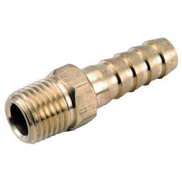 Pipe Fitting, Barb Insert, Lead-Free Brass, 1/4 Hose I.D. x 1/4-In. MPT