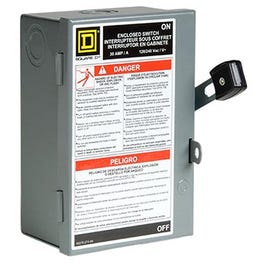 30-Amp Light-Duty 1-Plug Safety Switch