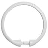 Kenney Manufacturing Plastic Shower Rings White
