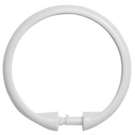 Kenney Manufacturing Plastic Shower Rings White