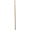 Broom Handle With Metal Ferrule, Hardwood, 60-In.