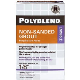 10-Lb. Natural Gray Non-Sanded Polyblend Grout