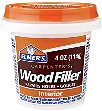 Elmer's E847D12 Interior Wood Filler, 1/4 pint