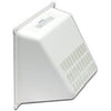 Dryer Vent With Bird & Rodent Guard, White