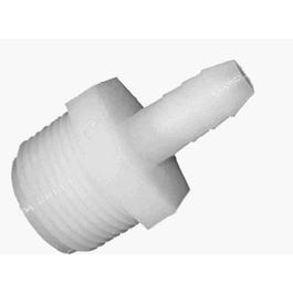 Pipe Fitting, Nylon Hose Barb, 3/8 ID x 3/4-In. MPT