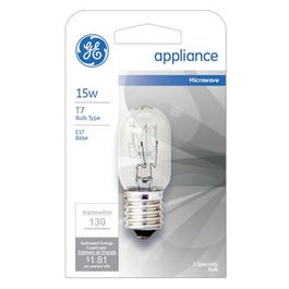 15-Watt Clear Appliance Light Bulb