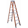 8-Ft. Step Ladder, Fiberglass, Type IA, 300-Lb. Duty Rating