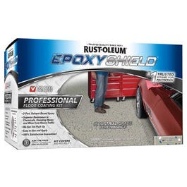 Epoxy Shield Professional Floor Coating Kit, Silver Gray, 2-Gallon